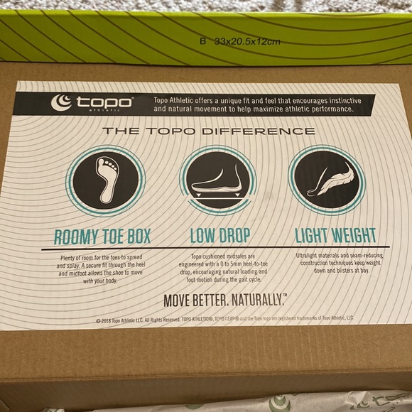 Topo Athletic Phantom size 8 EU 41 Running Shoes Great Condition - Picture 11 of 11